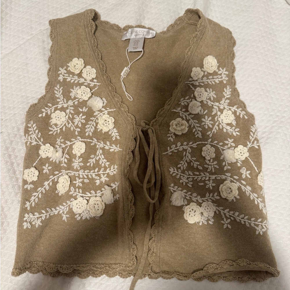 KNIT VEST TOP